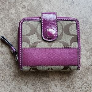 Coach bifold wallet